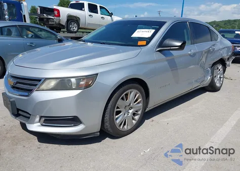2015 Chevrolet Impala 1Fl z USA, uszkodzony, nr VIN 2G11X5SLXF9127060